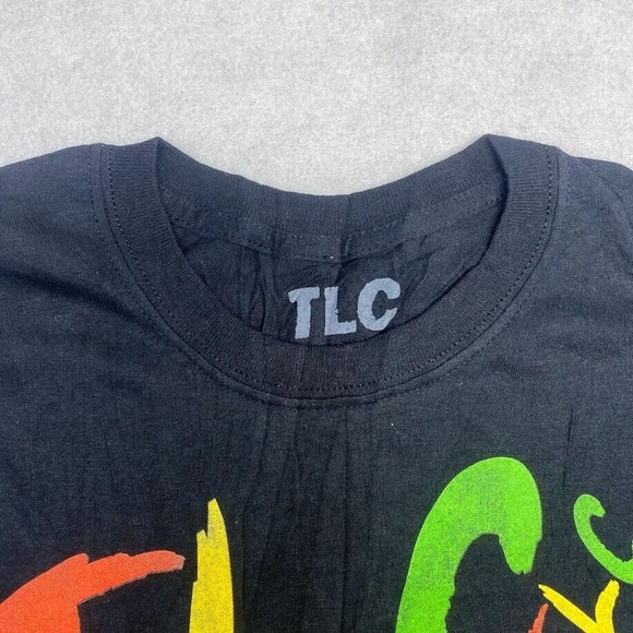 TLC Girl Group Music Graphic Tee Thrifted Vintage Style Size M - Picture 7 of 8